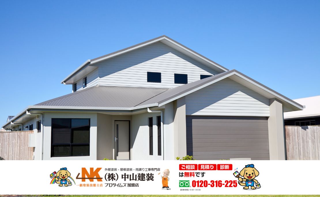 外壁塗装の仕上がりを左右する「付帯部塗装」は中山建装におまかせください