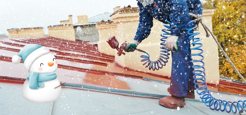 冬の気象条件は屋根塗装に厳しい？