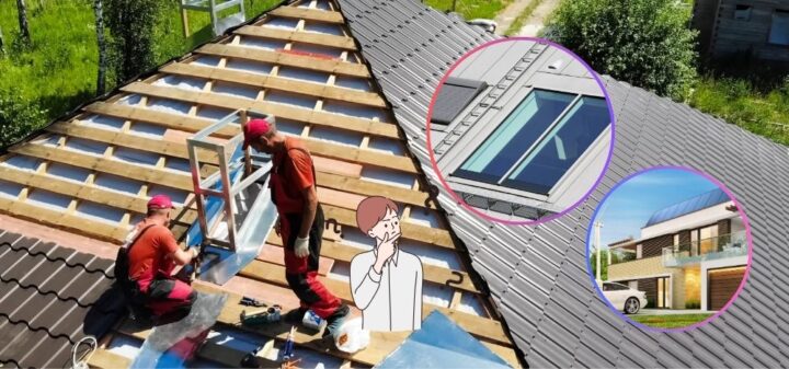 カバー工法で屋根を対処した時｜天窓やソーラー電池の設置について