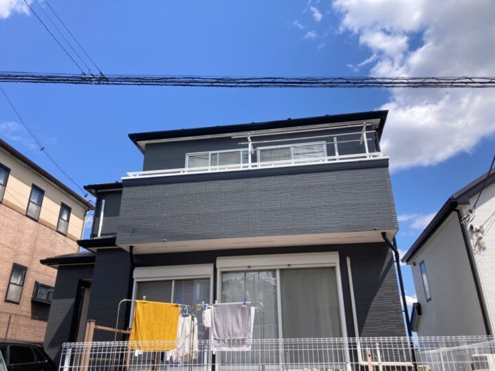厚木市｜I様邸｜外壁塗装（2色）｜屋根塗装