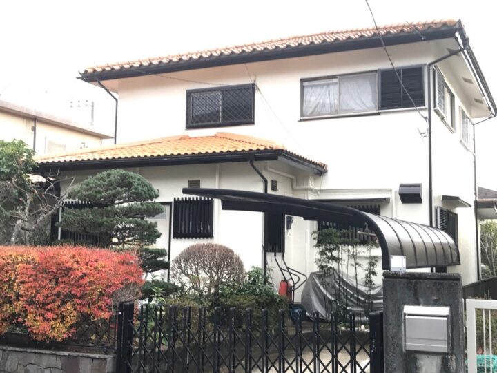 厚木市屋根外壁塗装工事