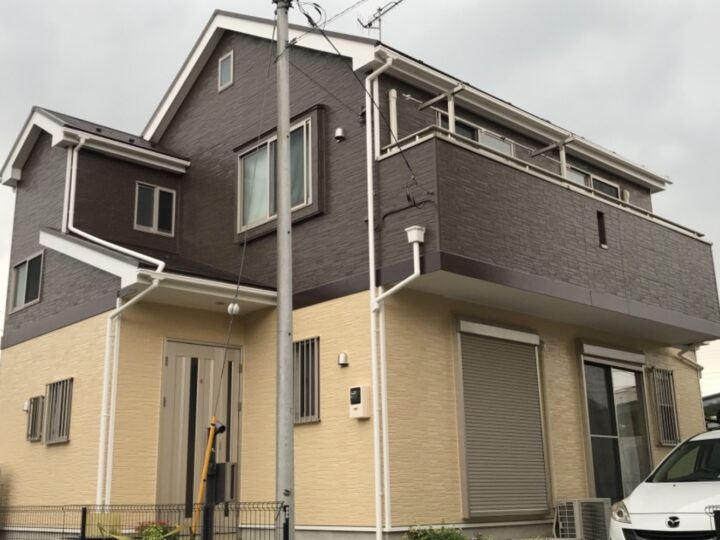 厚木市屋根外壁塗装工事