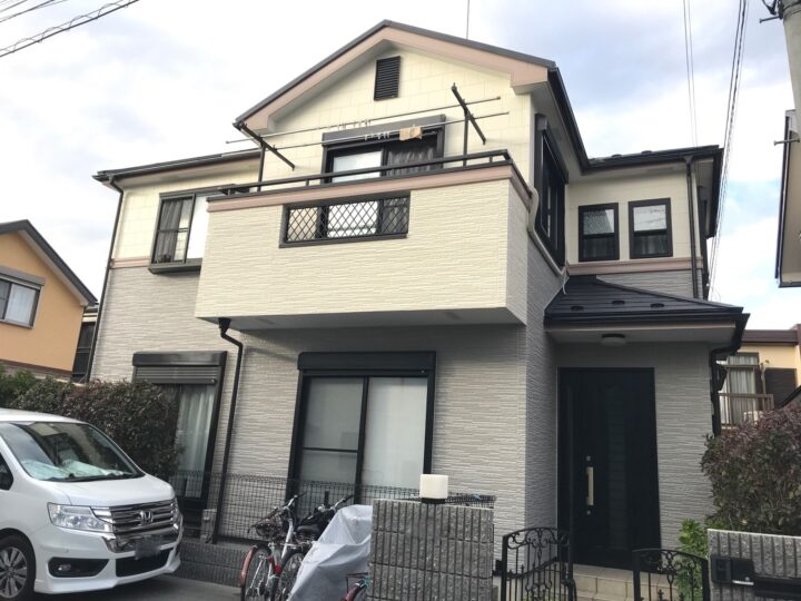 厚木市屋根外壁塗装工事