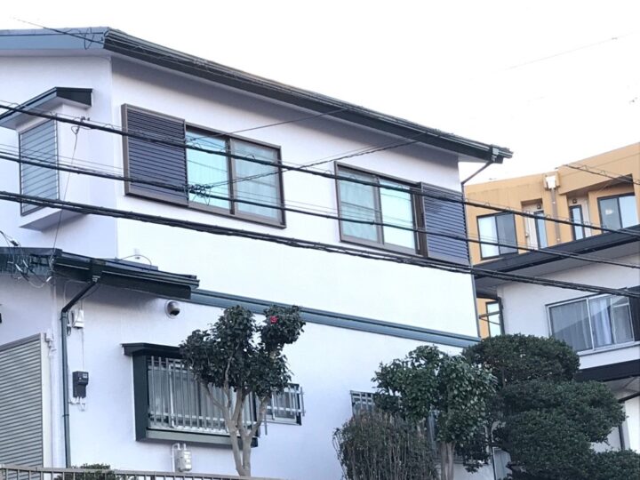 厚木市屋根外壁塗装工事