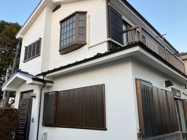 厚木市屋根外壁塗装工事