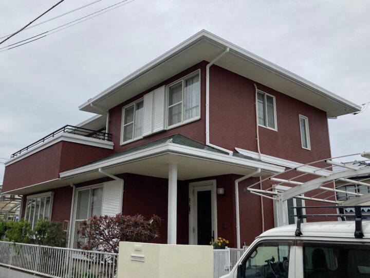 厚木市山際｜ｋ様邸｜屋根塗装｜外壁塗装工事