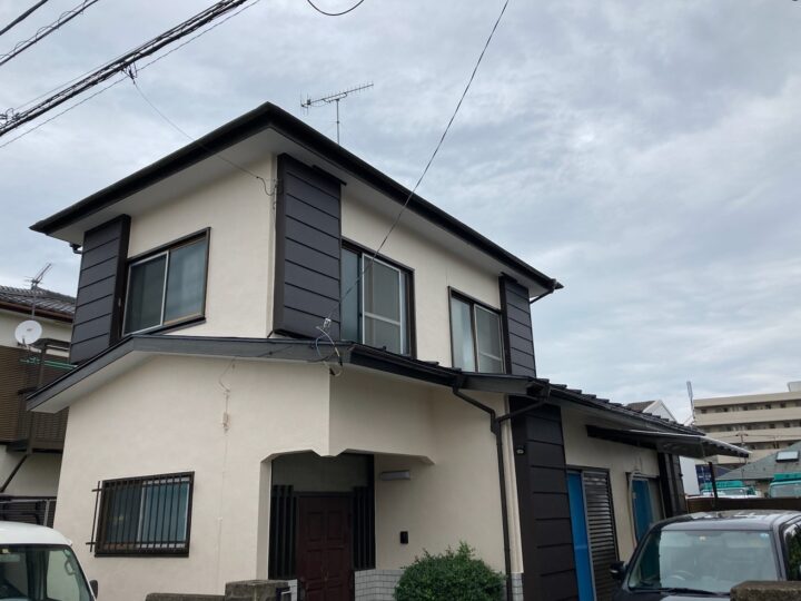 厚木市屋根外壁塗装工事