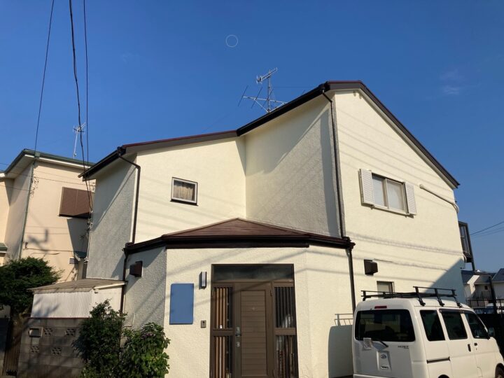 茅ヶ崎市屋根外壁塗装工事
