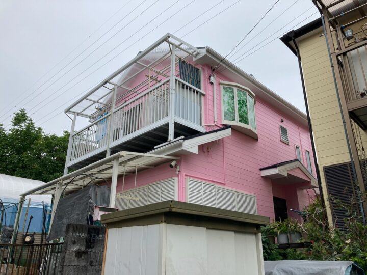厚木市屋根外壁塗装工事