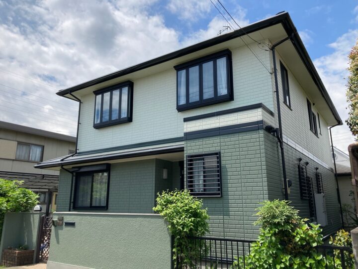 厚木市旭町｜S様邸｜屋根カバー｜外壁塗装工事