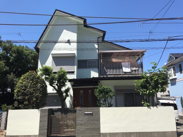 厚木市屋根外壁塗装工事