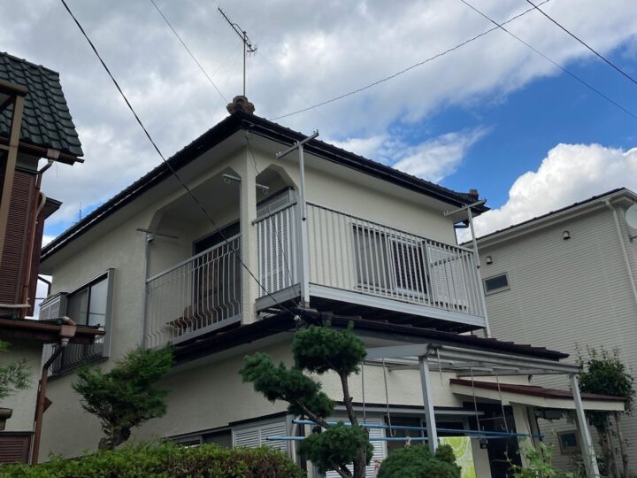 厚木市屋根外壁塗装工事