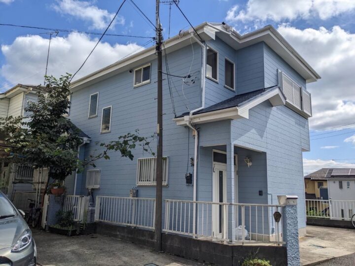 大和市｜T様邸｜外壁塗装｜屋根塗装｜棟板金交換