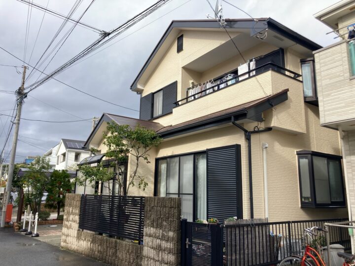 座間市屋根外壁塗装工事