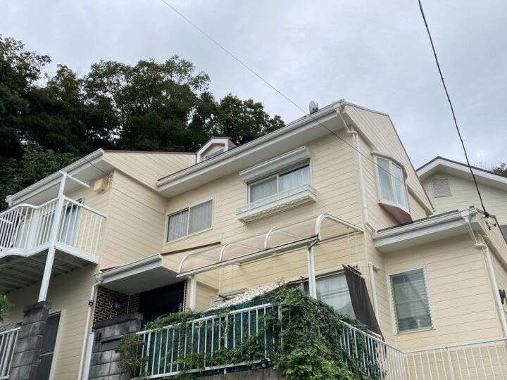 愛甲郡屋根外壁塗装工事