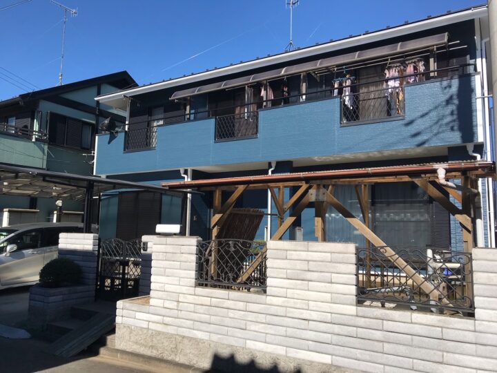 座間市屋根外壁塗装工事