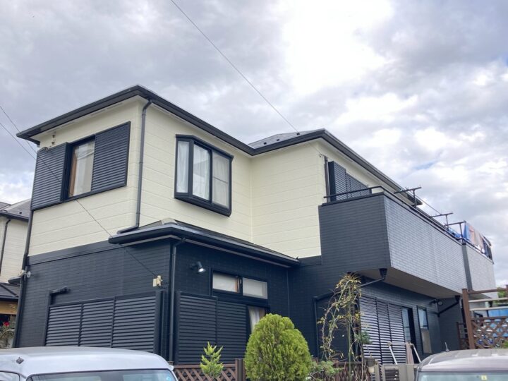 厚木市屋根外壁塗装工事