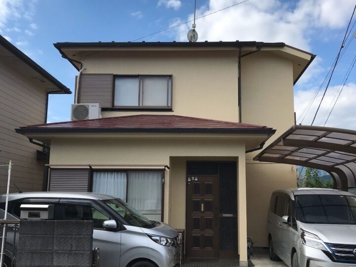 厚木市屋根外壁塗装工事