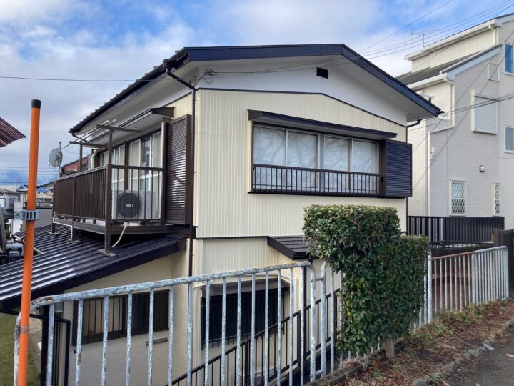 厚木市屋根外壁塗装工事