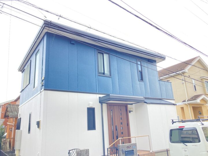 厚木市屋根外壁塗装工事