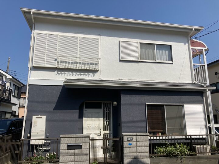 海老名市屋根外壁塗装工事