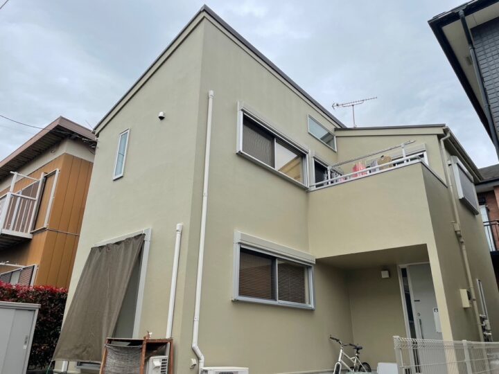 厚木市屋根外壁塗装工事