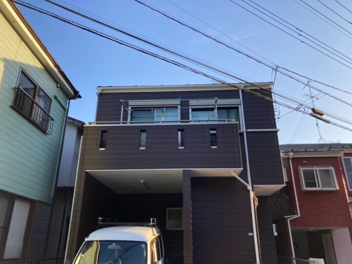 厚木市屋根外壁塗装工事