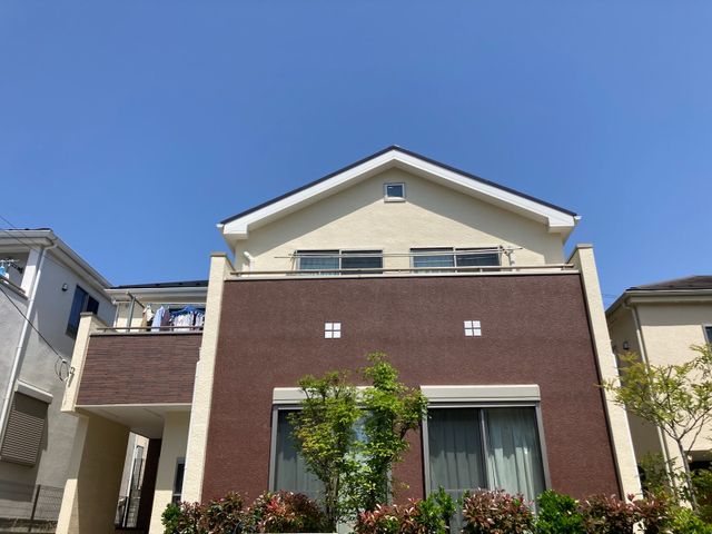 厚木市屋根外壁塗装工事