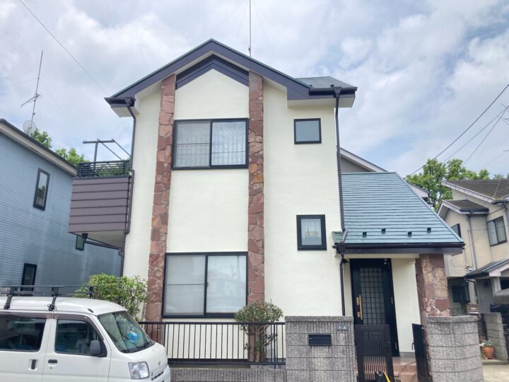 厚木市下川入｜K様邸｜屋根塗装｜外壁塗装