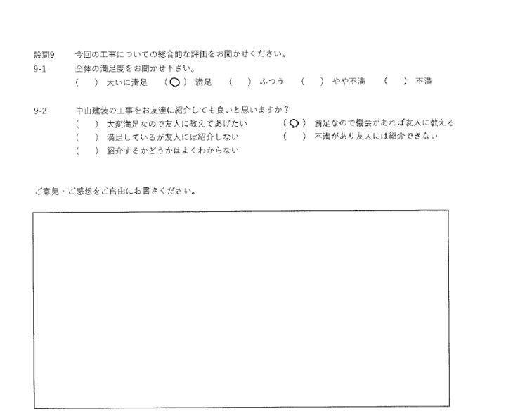 満足工事