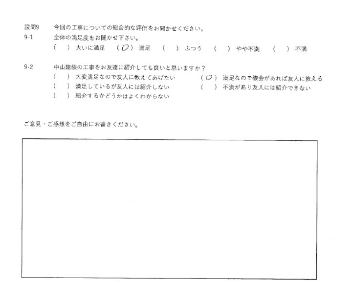 満足工事
