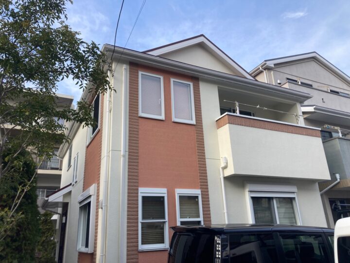 大和市｜S様邸｜外壁塗装（3色）｜屋根塗装