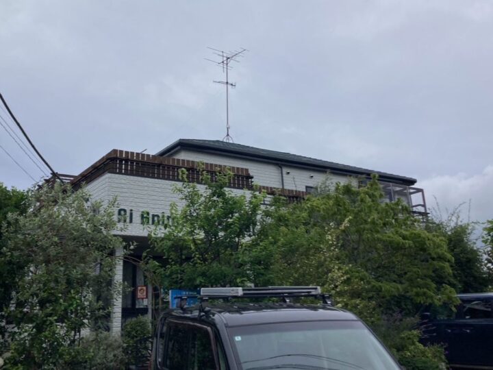 愛甲郡｜K様邸｜外壁塗装｜大屋根塗装｜下屋根カバー