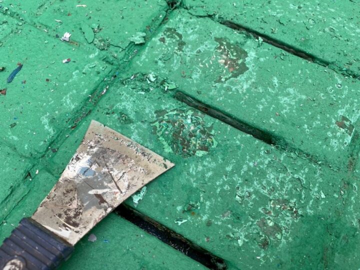 バルコニー 下地処理