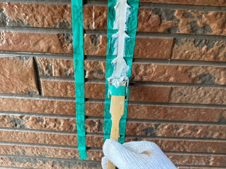 外壁 シーリング打設