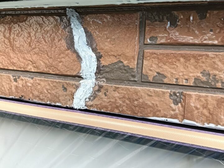 外壁 クラック補修