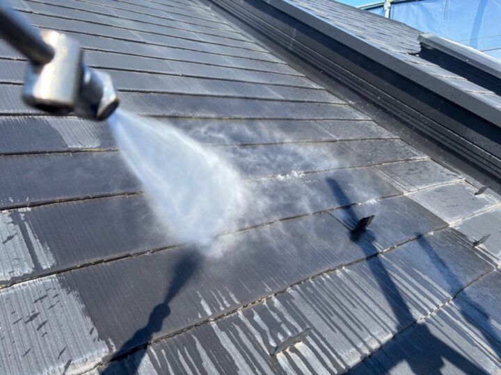 屋根 洗浄