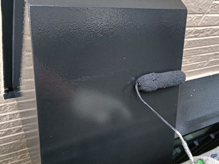 換気フード 上塗り