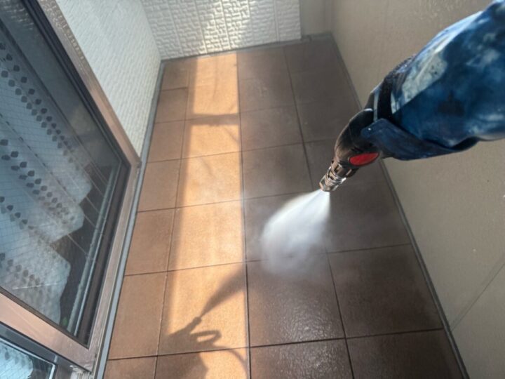 バルコニー 洗浄