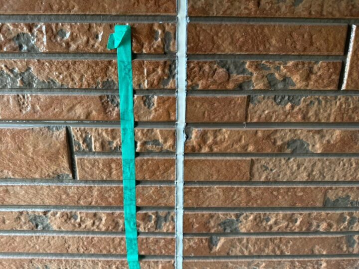 外壁 シーリング打設