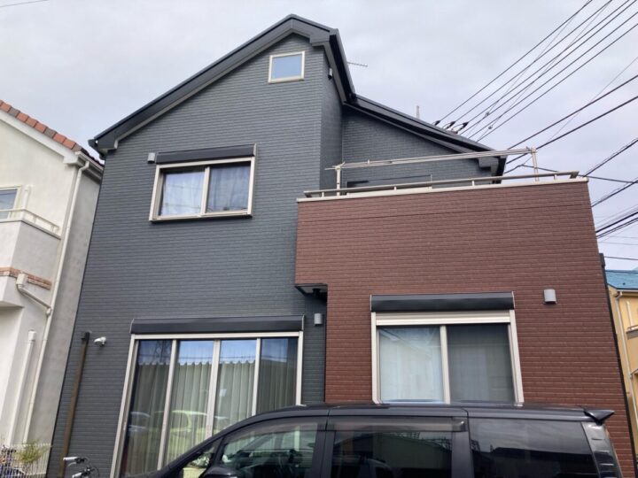 座間市｜A様邸｜外壁塗装（２色）｜屋根塗装