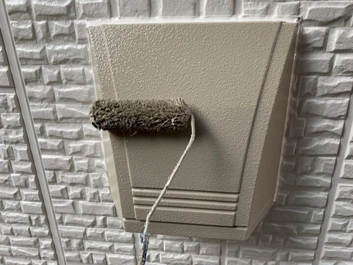 換気フード 上塗り