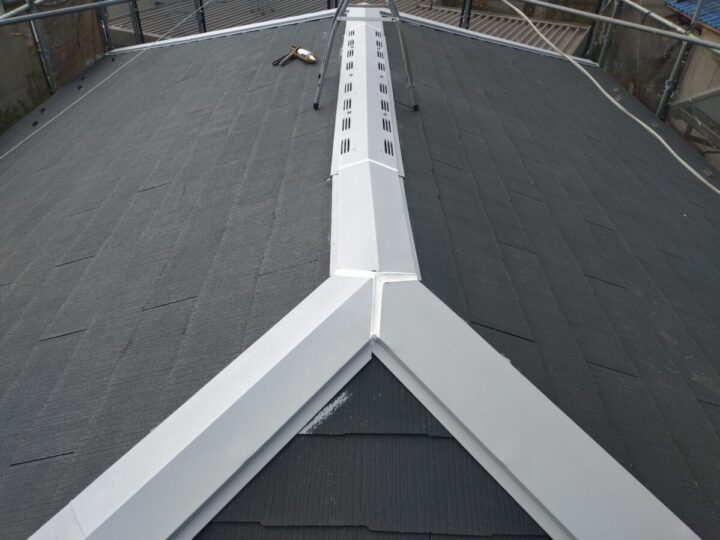 棟板金 シーリング打設