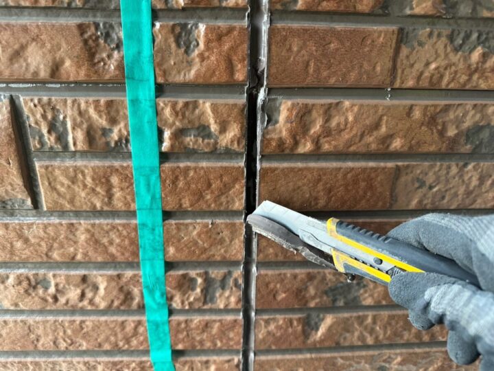 外壁 シーリング撤去