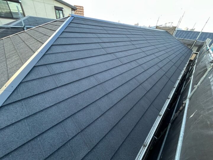 屋根カバー工事 施工後(オニキス)