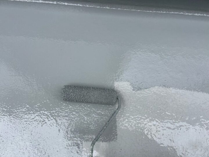 バルコニー 上塗り