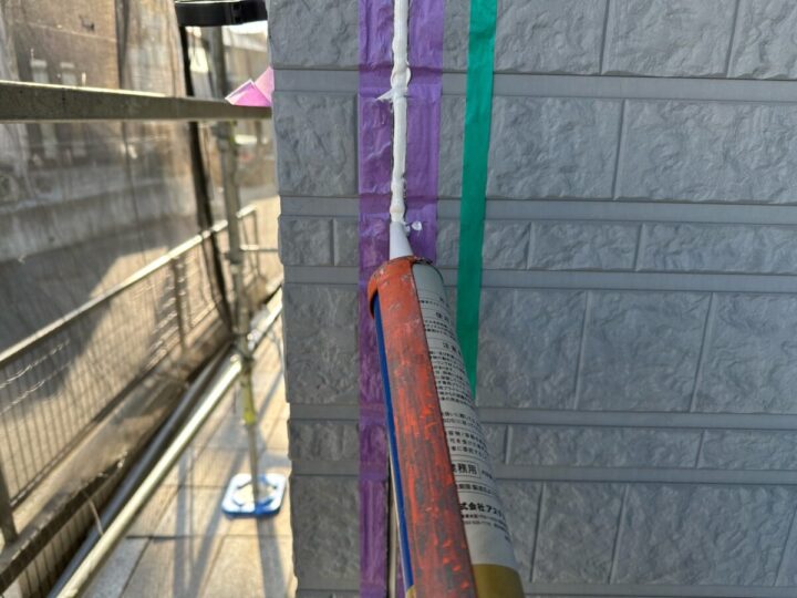 外壁 コーキング打設
