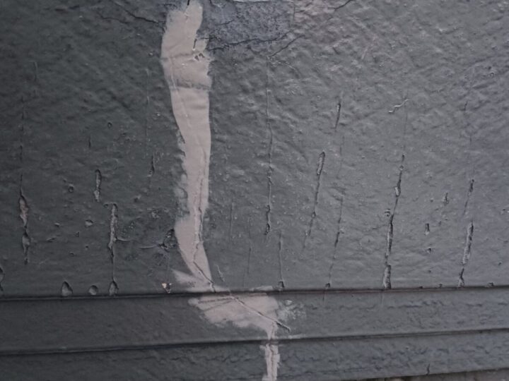 幕板 クラック補修