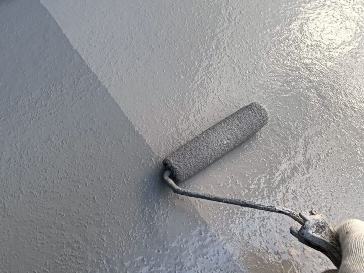 バルコニー 上塗り