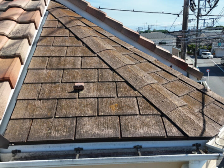 屋根一部塗装 施工前